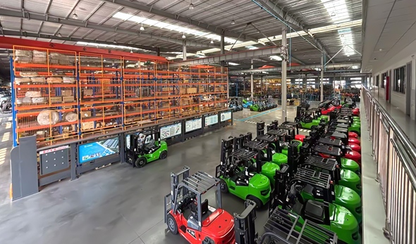 Chinlift forklift production